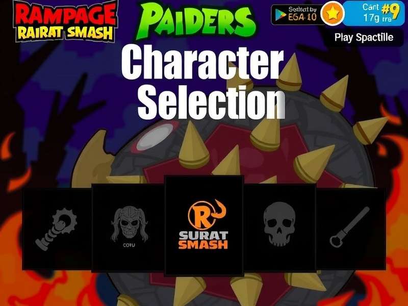 Rampage Raiders Surat Smash Character Selection